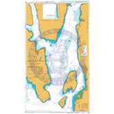 British Admiralty Nautical Chart 1907: Scotland - West Coast, Little Cumbrae Island to Cloch Point. Loch Striven, NATO Fuel Jetty